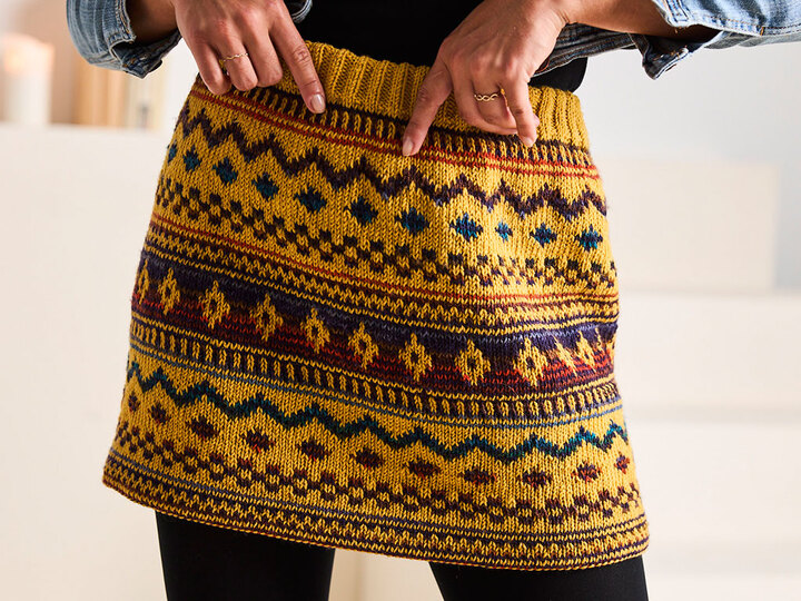 ROCK ESMERALDA, gestrickt