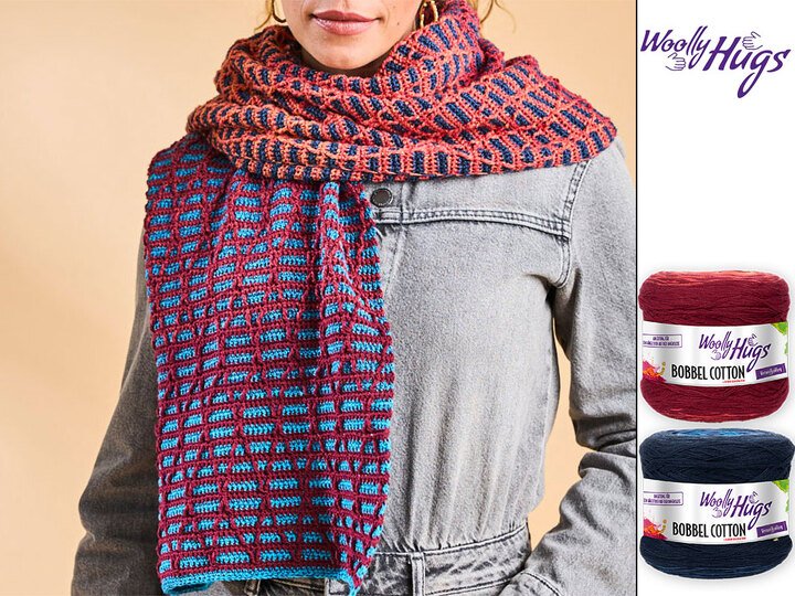 STOLA EILEEN, gehäkelt