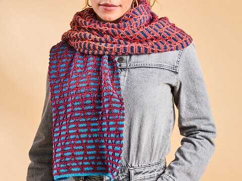 STOLA EILEEN, gehäkelt