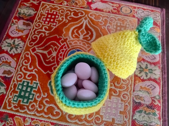 Zitrone zum Befüllen häkeln