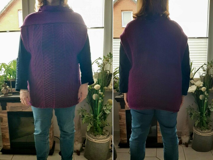 Sweater / Sleeveless Top ‘Livia’ – Knitting Instructions