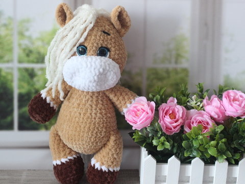 Plush Horse Crochet Pattern