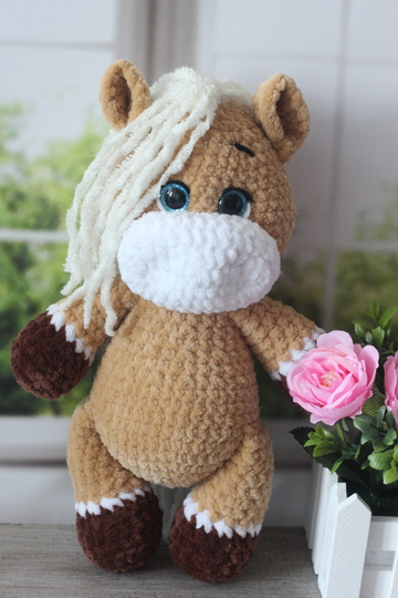 Plush Horse Crochet Pattern