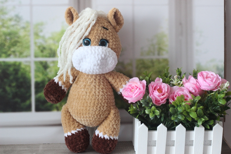 Plush Horse Crochet Pattern