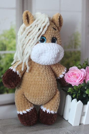 Plush Horse Crochet Pattern