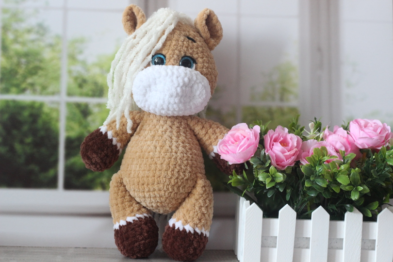 Plush Horse Crochet Pattern