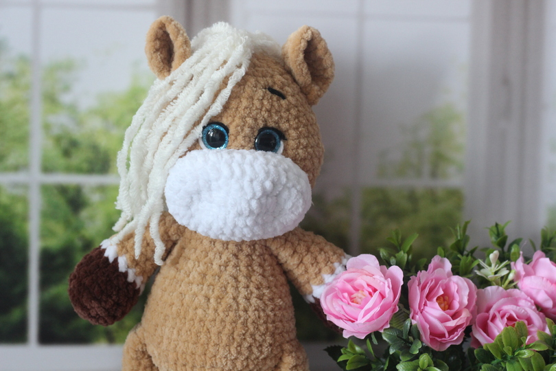 Plush Horse Crochet Pattern