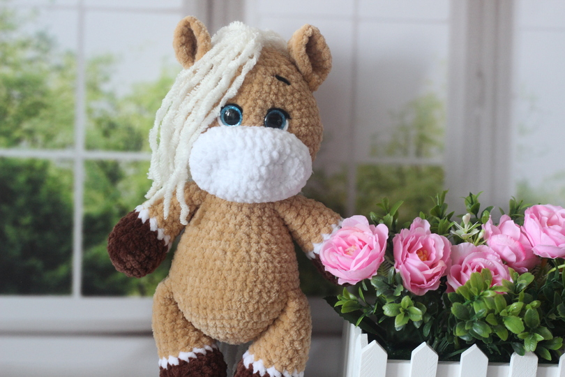 Plush Horse Crochet Pattern