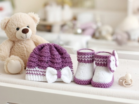 Strickanleitung Babyset Sophie