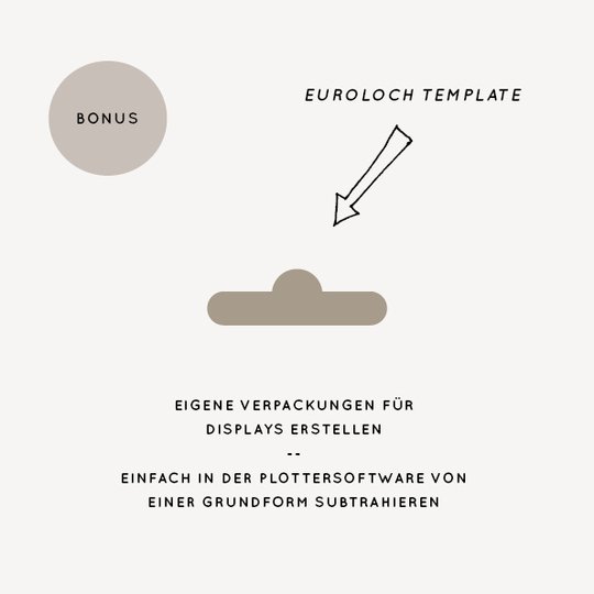 15 Plotter-Templates für Geschenkanhänger (mit Bonus Euroloch Vorlage)