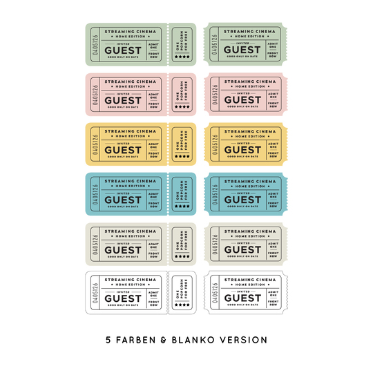 Plotterdatei Kinotickets „Cinema“ (png für Print-then-Cut)