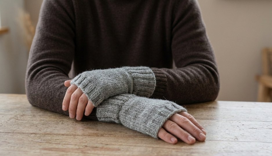 Strickanleitung Herrenstulpen MATS | einfach Stulpen ohne Finger | PDF