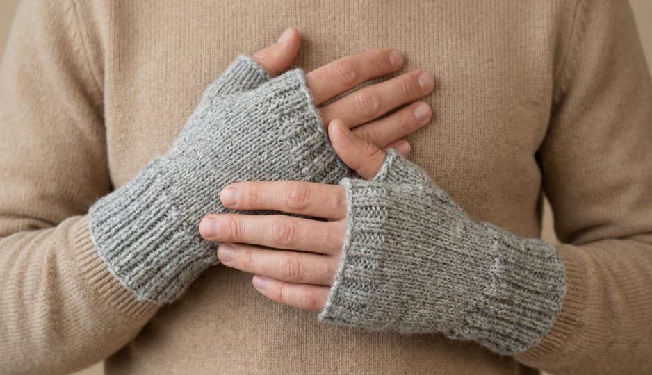 Strickanleitung Herrenstulpen MATS | einfach Stulpen ohne Finger | PDF