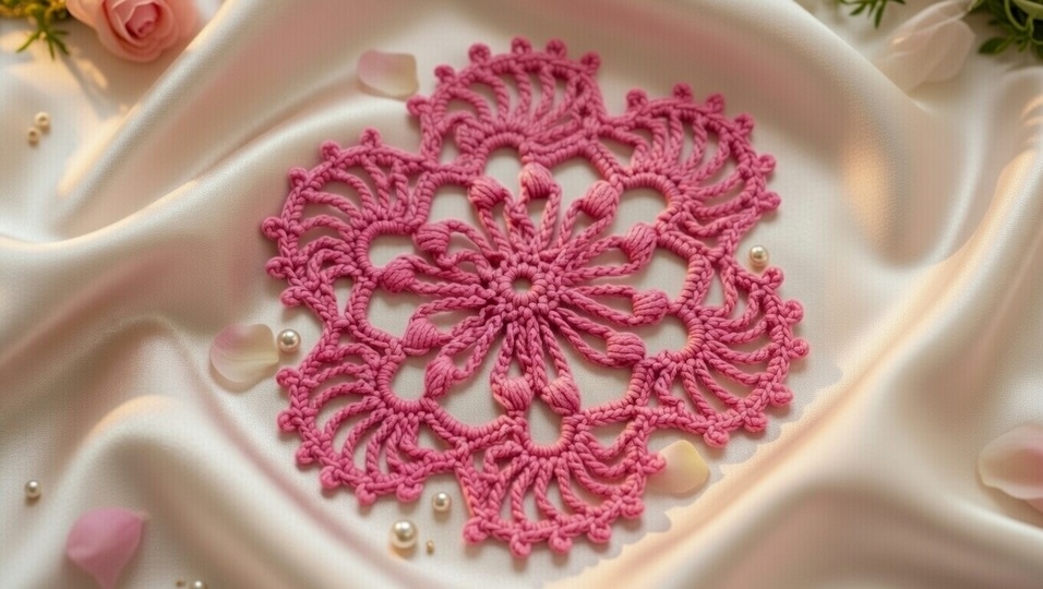 Crochet Round Motif Pattern PDF + English Video Tutorial – Circular Design