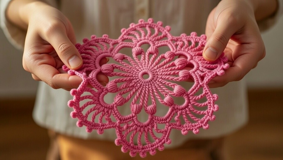 Crochet Round Motif Pattern PDF + English Video Tutorial – Circular Design