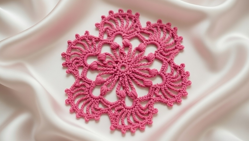 Crochet Round Motif Pattern PDF + English Video Tutorial – Circular Design