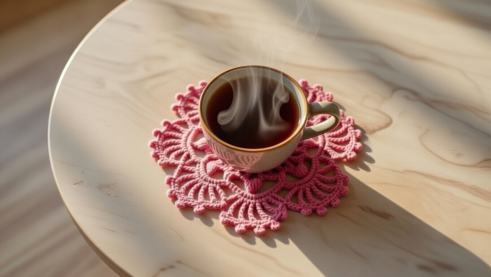 Crochet Round Motif Pattern PDF + English Video Tutorial – Circular Design