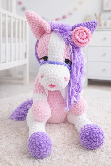 "Amigurumi Crochet Pattern: Molly the Horse"