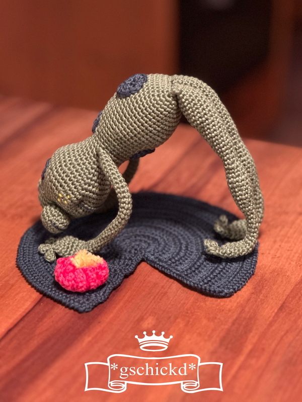 Yogifrosch – Amigurumi Häkelanleitung mit Drahtgestell (PDF) - Bild 5