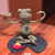 Yogifrog – Amigurumi Crochet Pattern with Wire Armature (PDF, US Terminolog