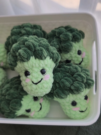 Häkelanleitung Brokkoli Amigurumi – Schlüsselanhänger – Anfängerfreundlich