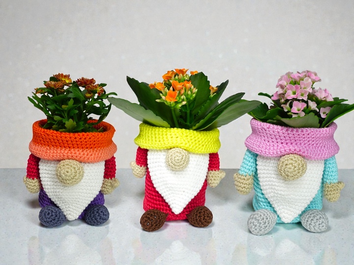 Gnome Container - Crochet Pattern