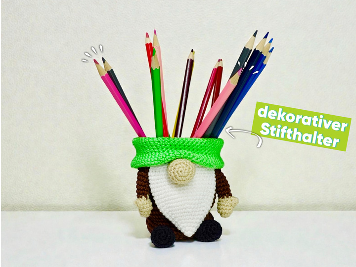 Gnome Container - Crochet Pattern