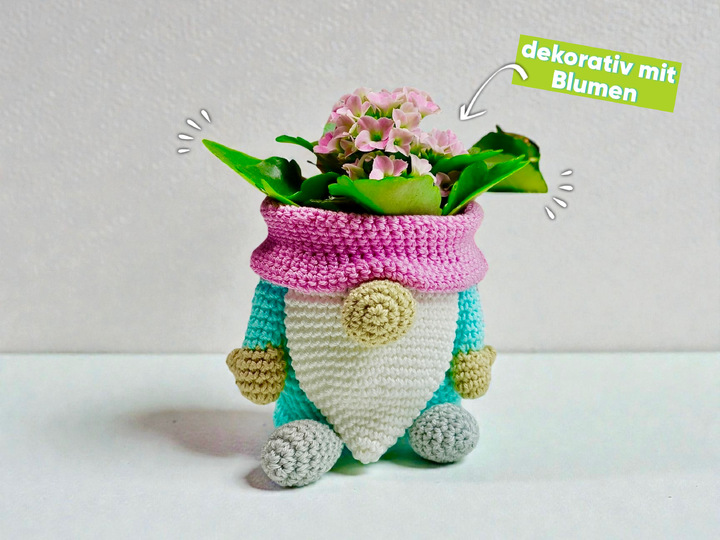 Gnome Container - Crochet Pattern