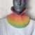 Strickanleitung farbenfroher Schalkragen Rainbow, Halssocke   #365