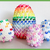 Beaded Crochet Easter Egg Fidget Pattern, Crochet Easter Decor Tablescape