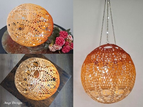 Häkelanleitung große Deko-Kugel