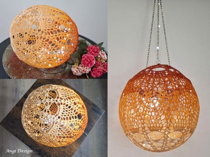 Häkelanleitung große Deko-Kugel