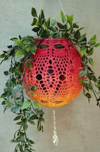 Häkelanleitung große Deko-Kugel - Bild 10