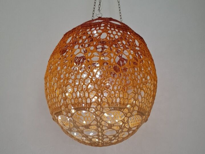 Häkelanleitung große Deko-Kugel