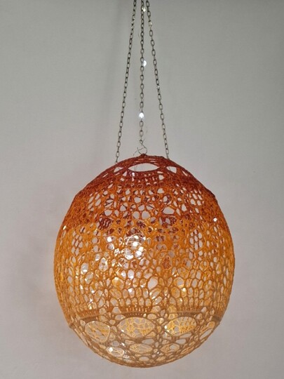 Häkelanleitung große Deko-Kugel