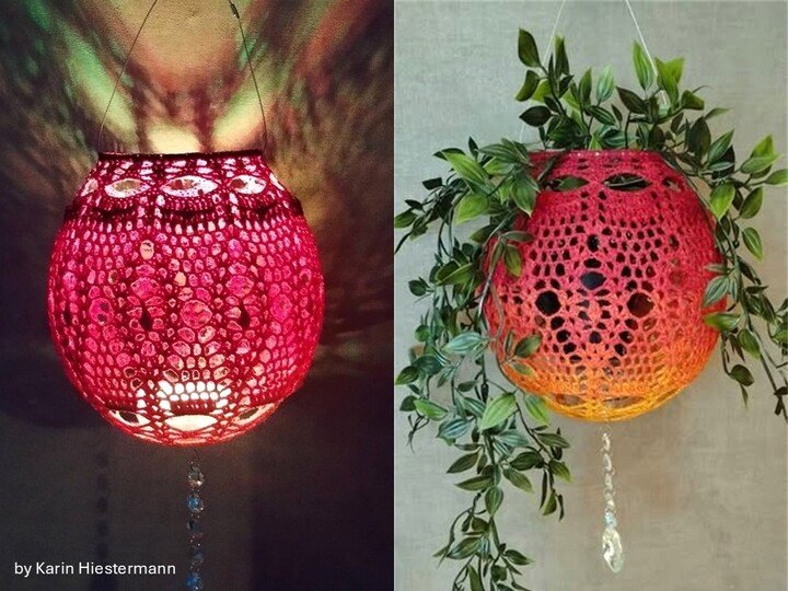 Häkelanleitung große Deko-Kugel