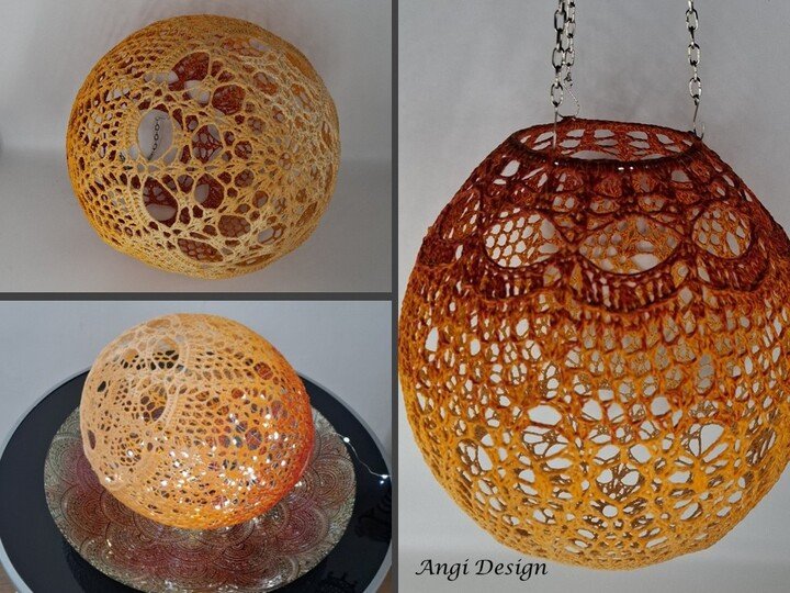 Häkelanleitung große Deko-Kugel