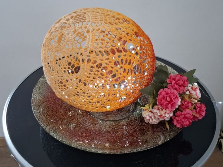 Häkelanleitung große Deko-Kugel