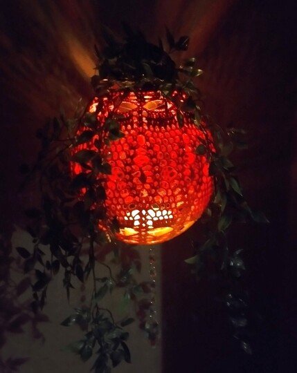 Häkelanleitung große Deko-Kugel