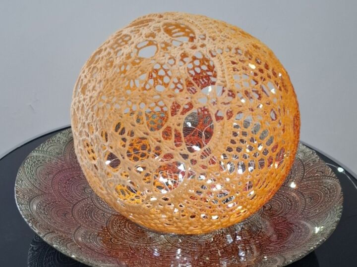 Häkelanleitung große Deko-Kugel