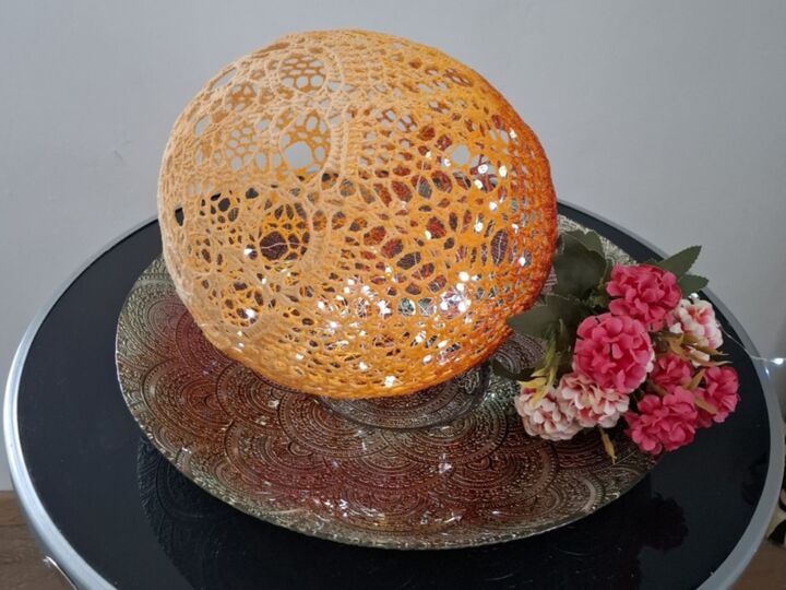 Häkelanleitung große Deko-Kugel