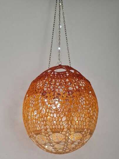 Häkelanleitung große Deko-Kugel