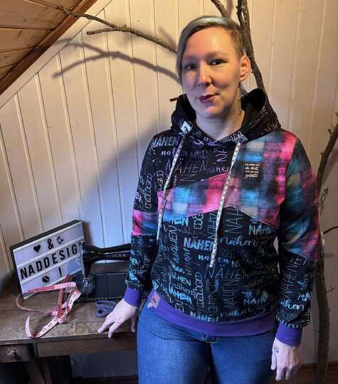 Nähanleitung und Schnittmuster Sweater Skylar für Damen 32-48