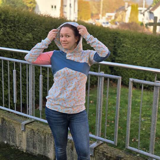 Nähanleitung und Schnittmuster Sweater Skylar für Damen 32-48