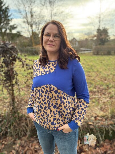 Nähanleitung und Schnittmuster Sweater Skylar für Damen 32-48