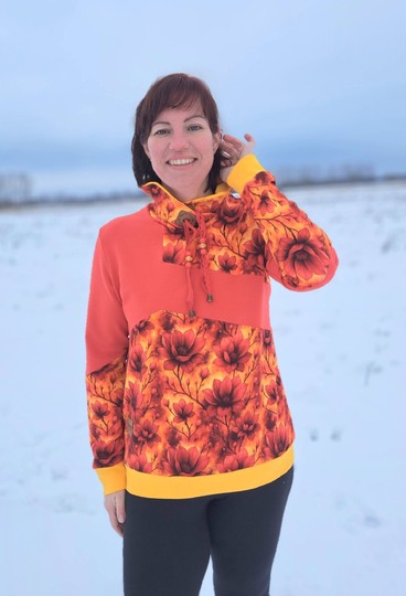 Nähanleitung und Schnittmuster Sweater Skylar für Damen 32-48