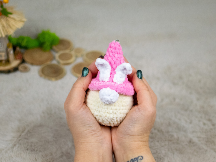 Häkelanleitung – Frühlingsgarten-Gnome | Hasen-, Karotten- und Küken-Gnom