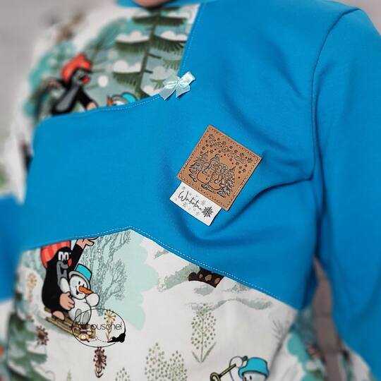 Nähanleitung und Schnittmuster Sweater Skylar für Mädchen 74-176