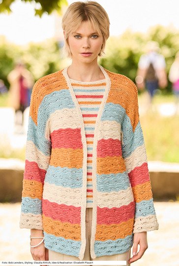 Kurzarmpulli und Jacke