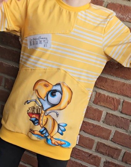 Schnittmuster und Nähanleitung Hoodie Sweater Skylar für Jungen 74-176